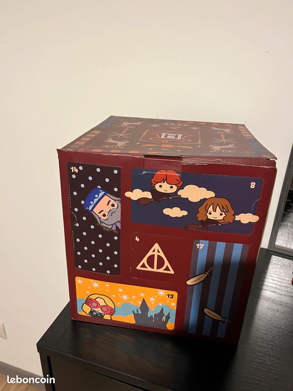 Boite cube harry potter calendrier de l'avent (image 2)