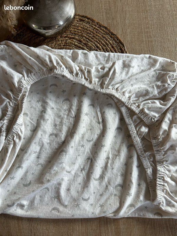 Lot draps housse pour lit cododo (image 5)