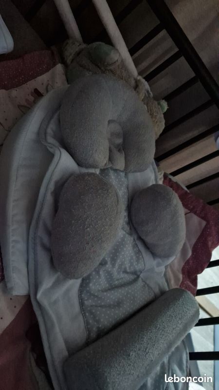 Tinéo - Cocon de sommeil bébé ergonomique - Gris (image 3)