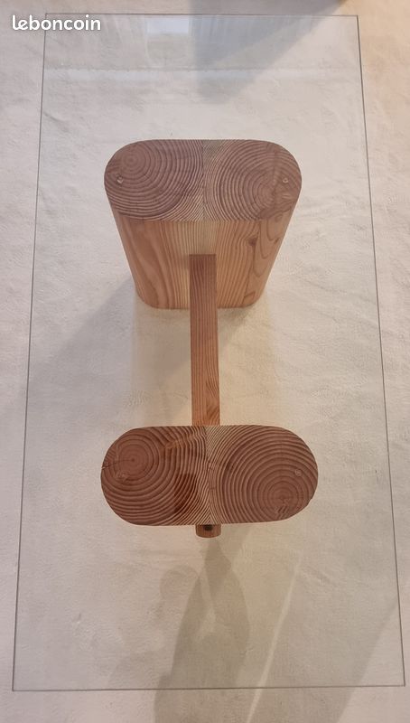 Table basse design bois massif (image 4)