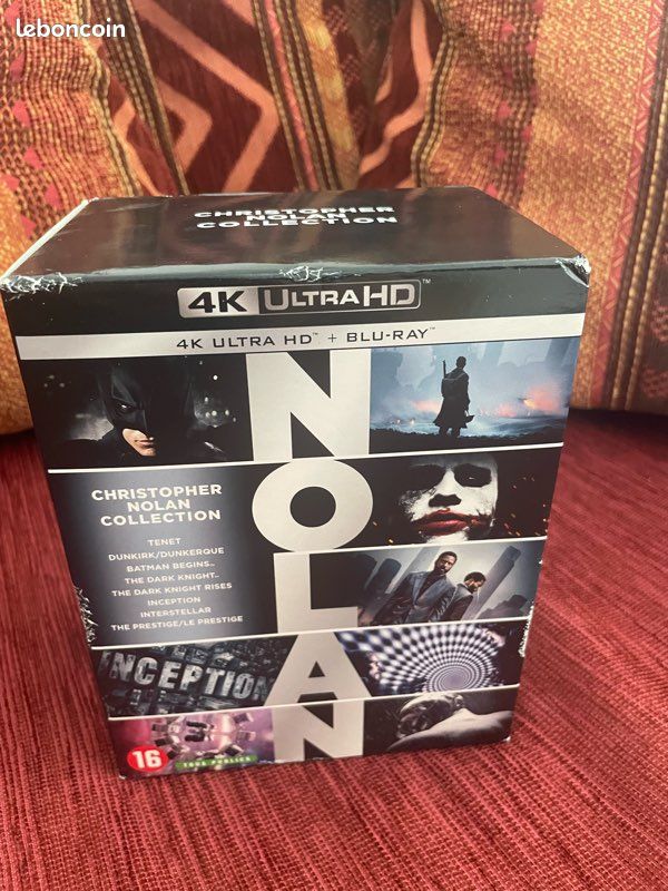 +++ coffret collector Blu-ray 4K, Christopher Nolan : 8 films +++ (image 1)