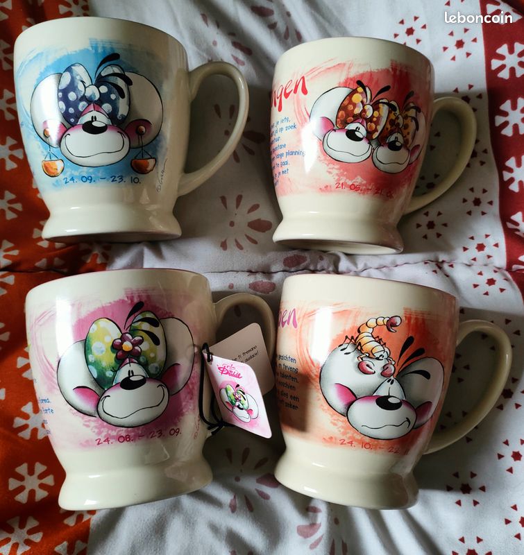 Mug Ou Tasse Original DIDDL - Hauteur 9 Cm - Céramique - Occasion - France