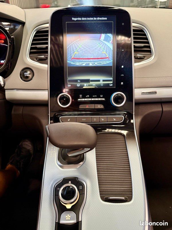 RENAULT ESPACE V 1.6 TCE 200 CH BVA 4CONTROL INITIALE PARIS TOIT OUVRANT GPS CUIR CAMERA 101.358km (image 7)