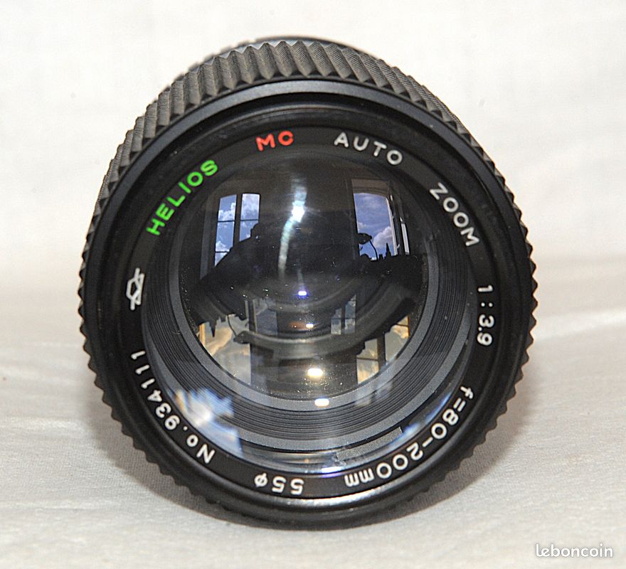 Zoom appareil photo helios 3,9/80-200 tres bon etat (image 3)