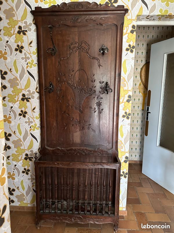 Vestiaire / porte manteau entrée Napoléon III (image 1)
