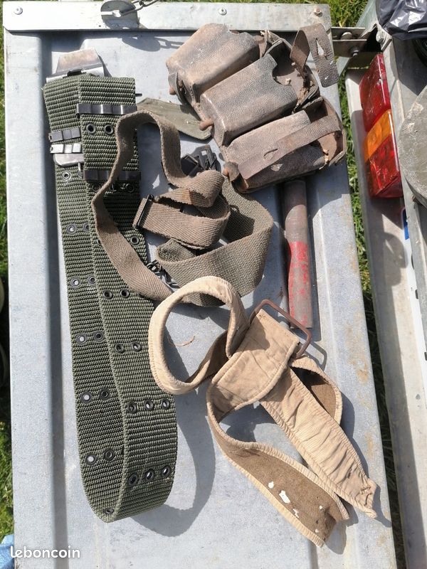 Lot militaria ww2 cartouchière werhmacht offre bienvenue (image 1)