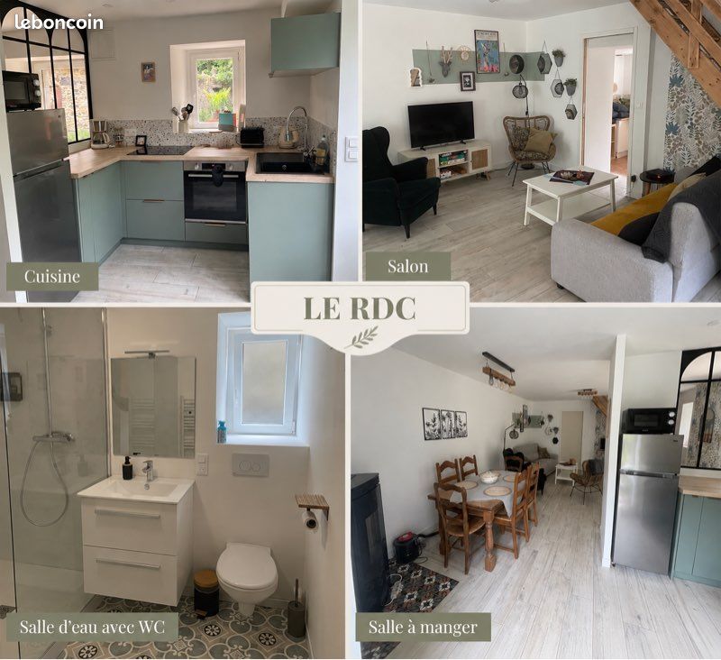 Maison 4 pièces 70 m² · à Poullaouen · 70 m² · 179 000 €
