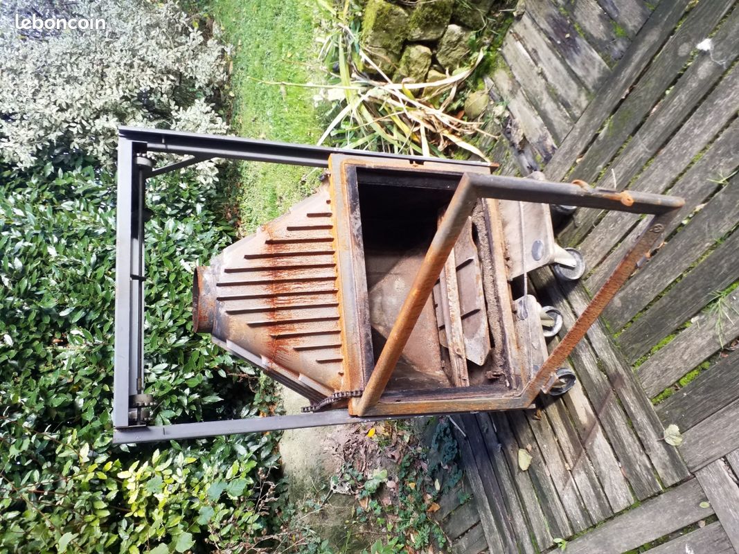 Insert fonte 800 porte relevable, 14 Kw INVICTA (image 1)