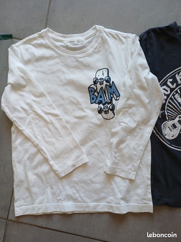 Lot de 3 tee-shirts 5/6ans (image 2)