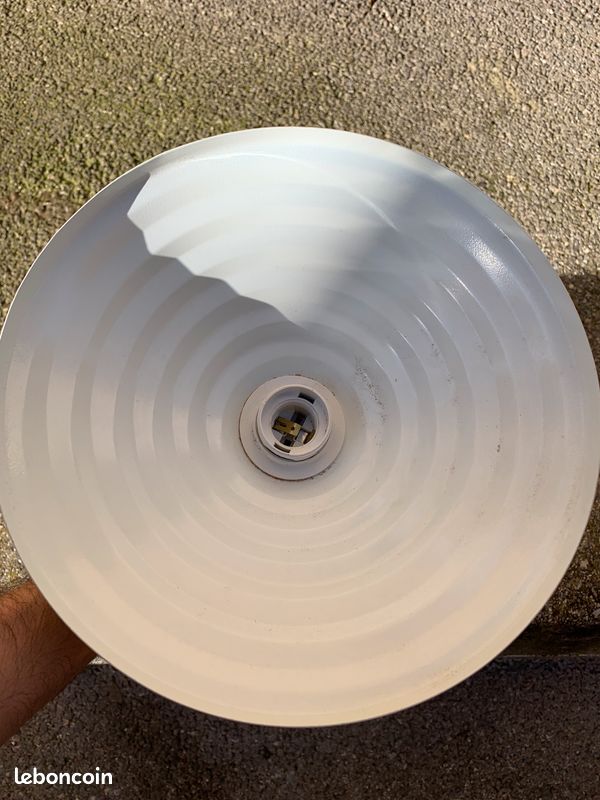 Petit lustre blanc (image 1)