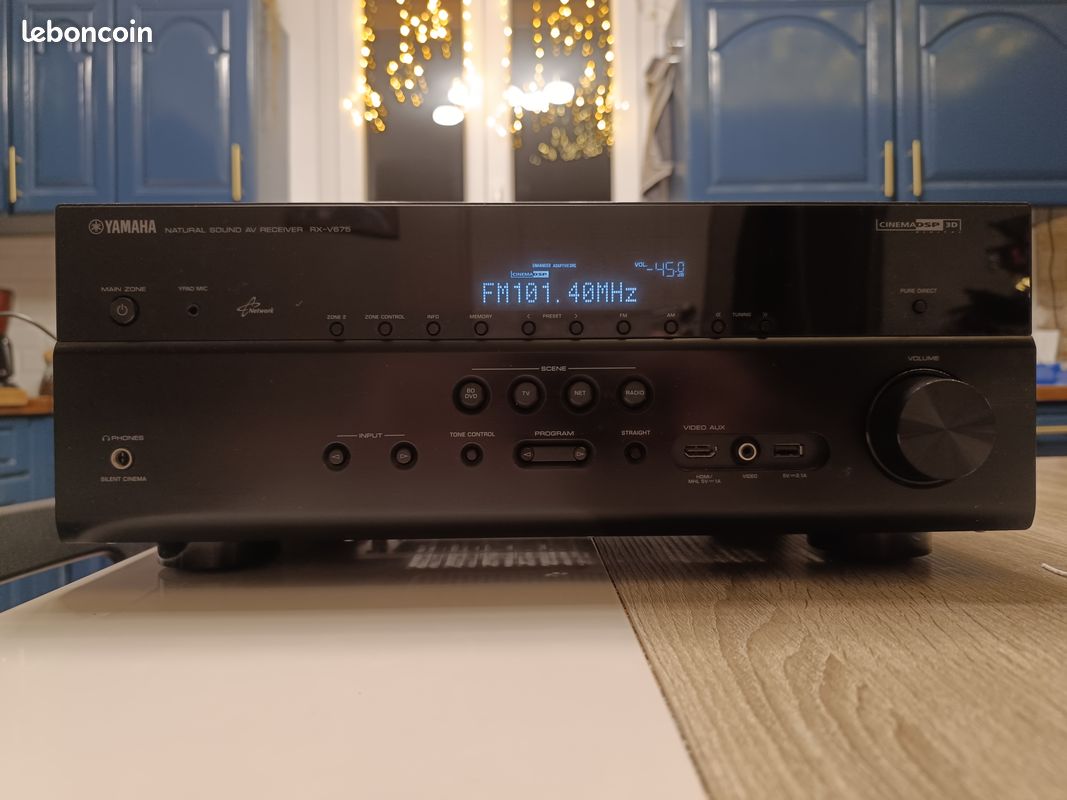 Yamaha RX V 459 Home Cinéma Récepteur 6 x 90 W Noir