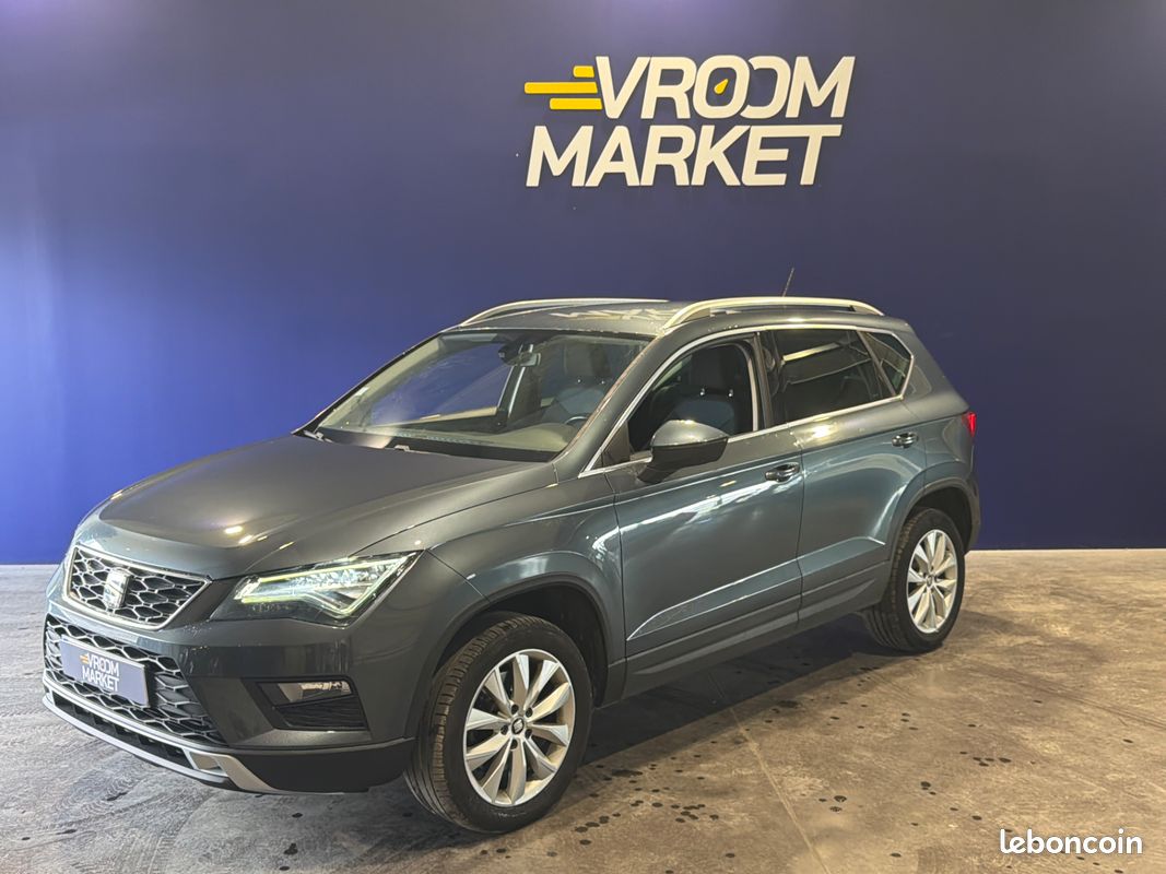SEAT Ateca 1.6 TDI 115ch Start&Stop Style -Distribution Ok - Suivi complet - Carplay / AndroidAuto - Caméra de recul - Pneus Avants Neufs - CT Vierge - Garantie 6 mois (image 1)