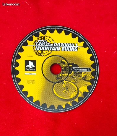 Sony PS1 – No Fear Downhill Mountain Biking – Boîtier Cassé – Bon état Disque