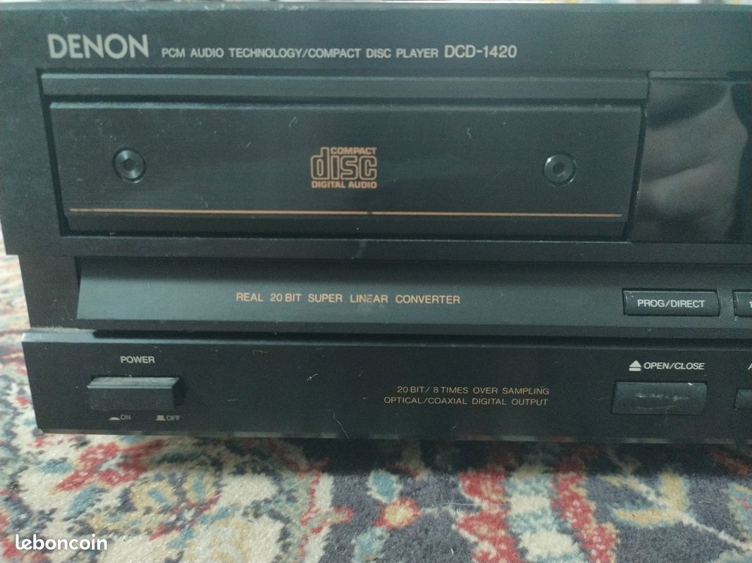 Lecteur Denon DCD-1420 (image 2)