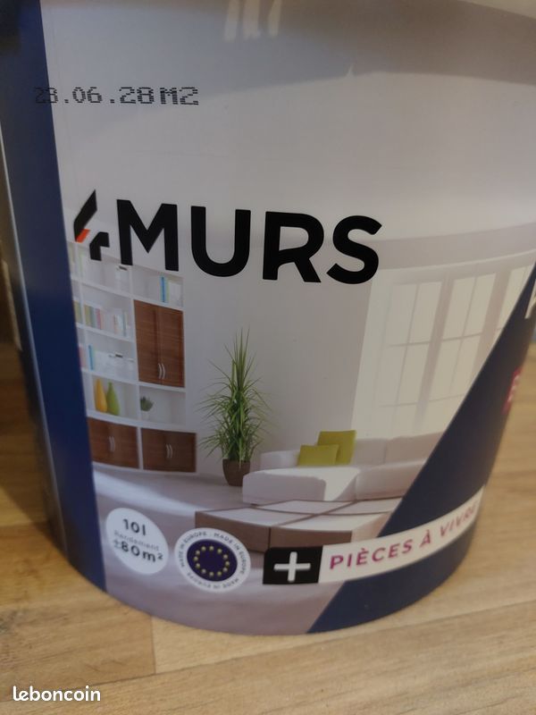 Peinture blanc mat murs & plafonds (image 2)