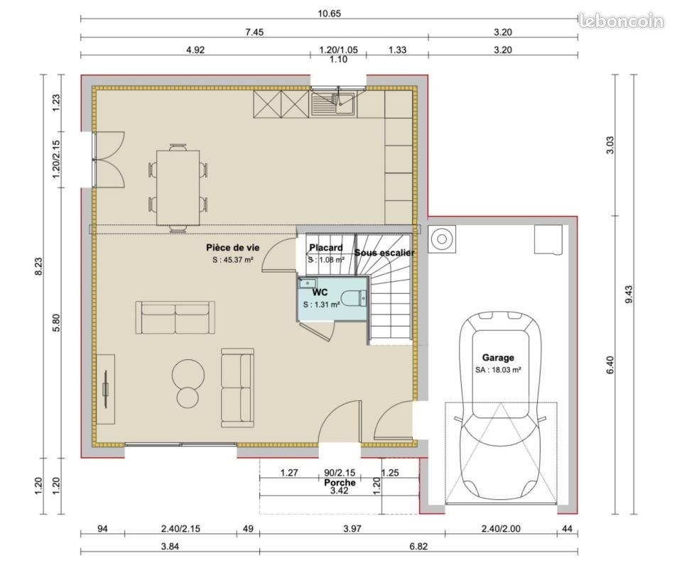 Maison 4 pièces 94 m² (image 6)