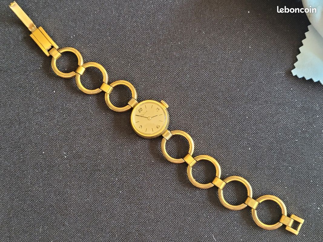 MONTRE CHILEX ANCIENNE 17 Jewels Incabloc Swiss Made, Femme Mecanique