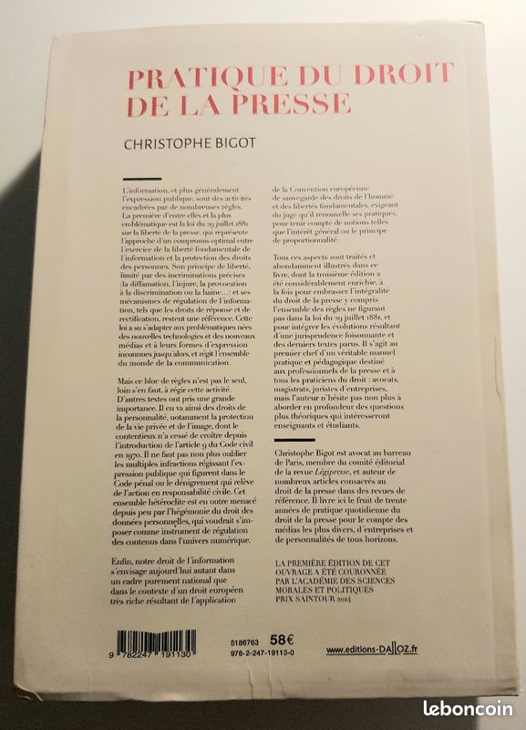 Pratique du droit de la presse. 3e éd (image 3)