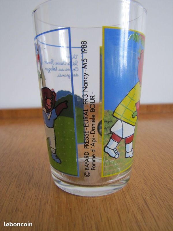 Verre à moutarde Petit ours brun 1988 (image 2)