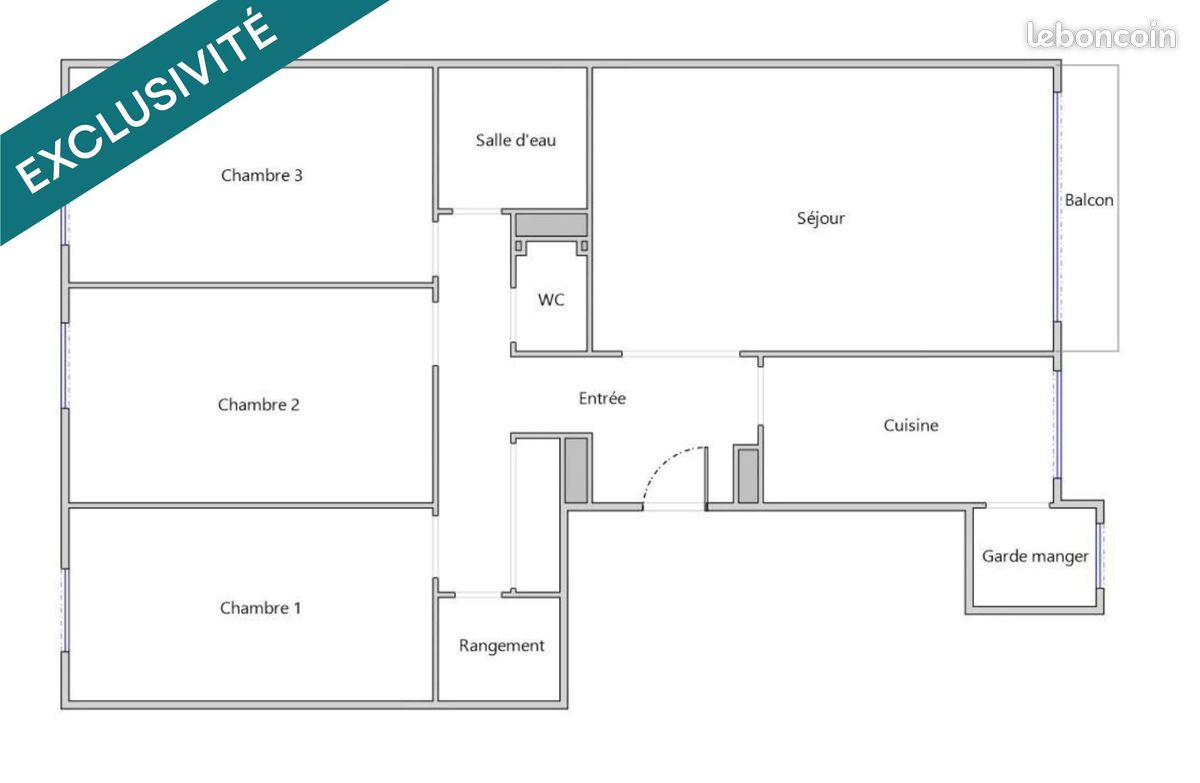 Appartement 4 pièces 74 m² · à Champigny-sur-Marne · 74 m² · 205 000 €