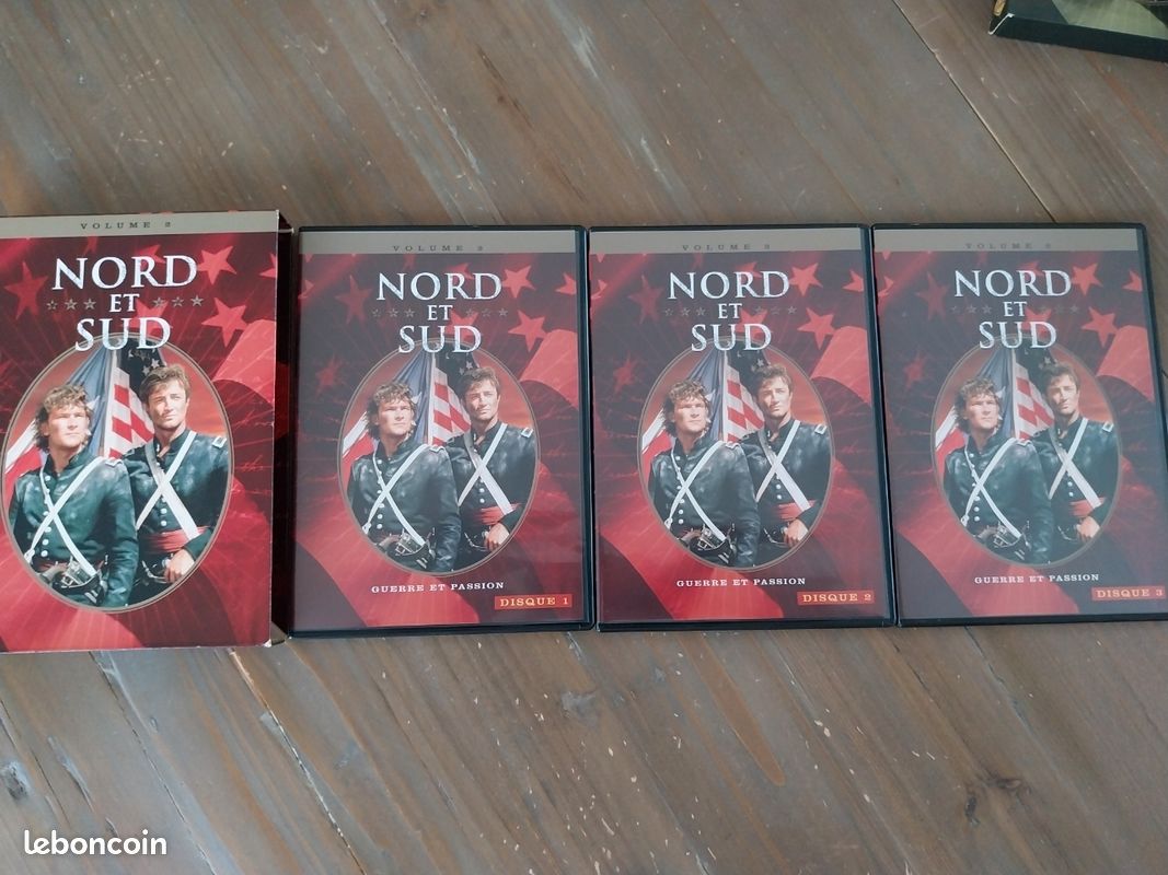 Dvd serie Nord et sud, 3 saisons, 8 dvd (image 4)