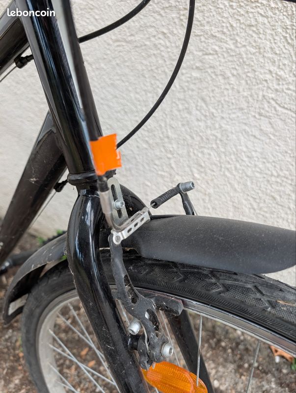 Vélo Riverside RS100 noir avec panier – à réviser (image 8)