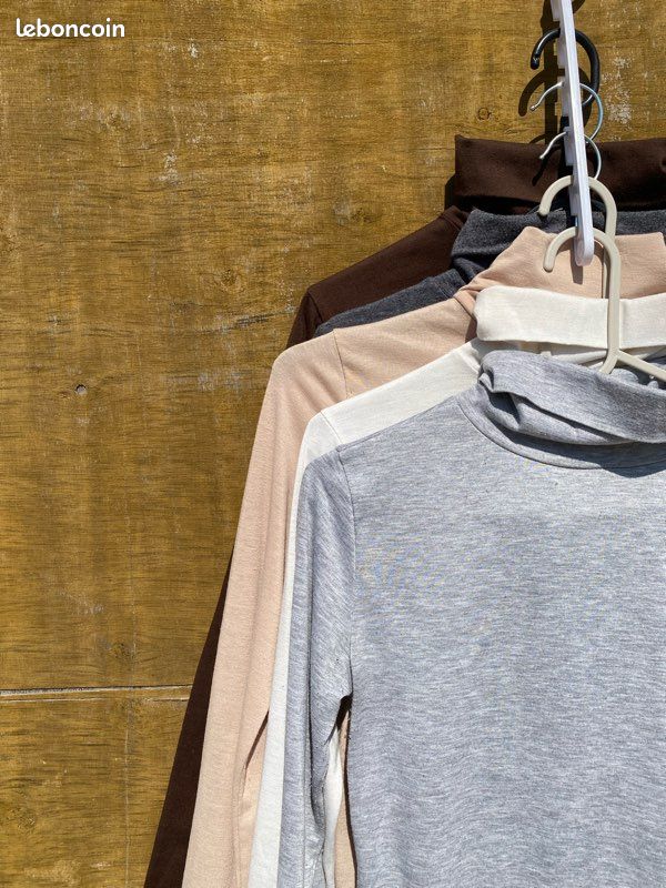 Lot de 5 pull-over col roulé (image 2)