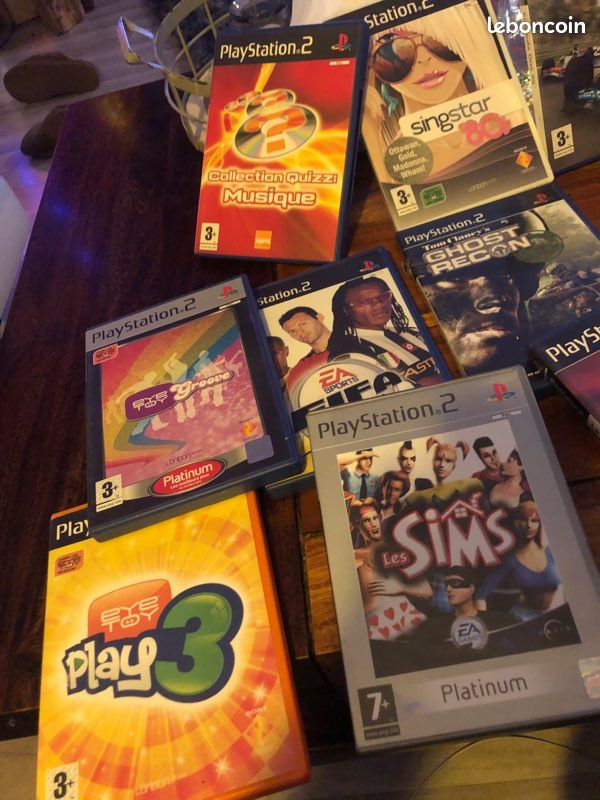 Lot de 9 jeux de PlayStation 2 (image 2)