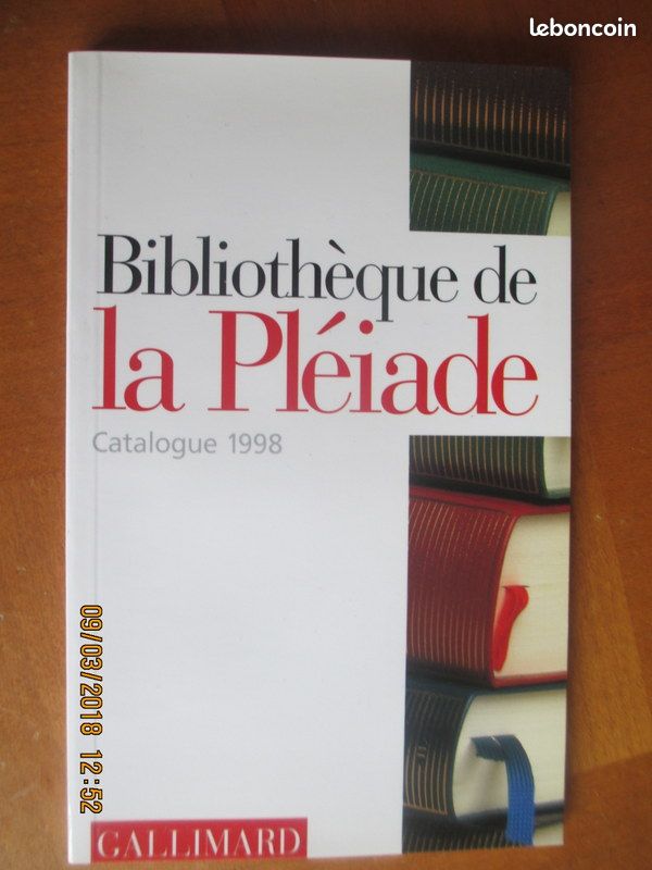 Catalogues la pleiade .. 1998 .. 1999 .. 2000 .. T (image 1)