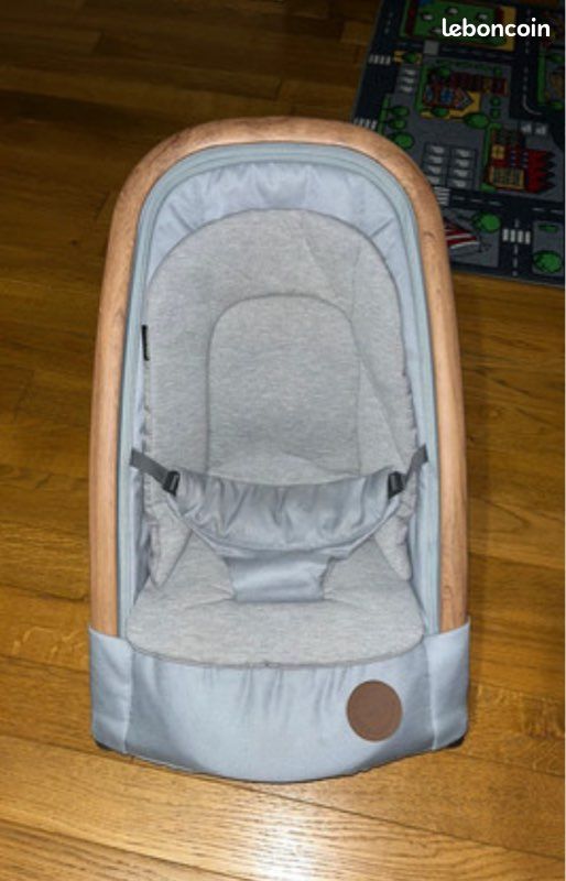 Cosy Nouveau-né Maxi-Cosi Kori - Transat Bébé 2-en-1 Balancelle Et Siège, 0-6 Mois (9kg), 3 Positions, Léger Et Compact Transat Léger Pliable Compact