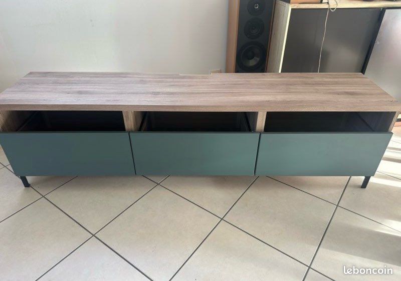 Meuble TV BESTA IKEA - état impeccable comme neuf (image 1)