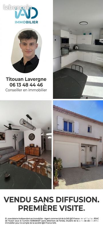 Maison 4 pièces 81 m² · à La Seyne-sur-Mer · 81 m² · 375 000 €