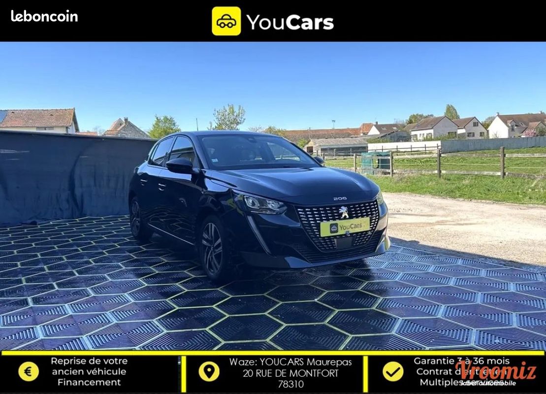 Peugeot 208 GENERATION-II 1.2 100 ALLURE - ENTRETIEN PEUGEOT - CARPLAY - CAMERA DE RECUL (image 6)