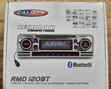 Autoradio USB-SD-Bluetooth Caliber RMD 120BT Chrome