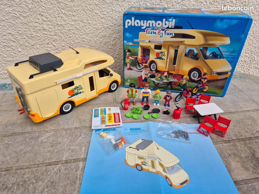PLAYMOBIL 3647 – Camping-car Family Fun – Neuf Et Scellé