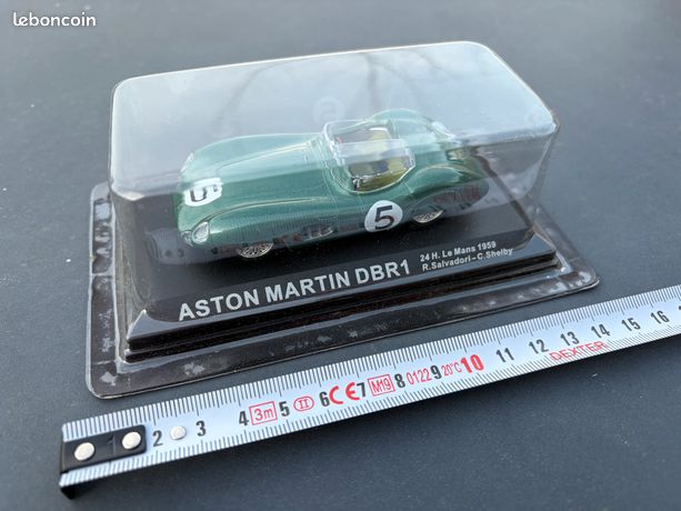 LE MANS MINIATURES Aston Martin DBR1 N°6 - Vainqueur 24H 1959 (Maurice Trintignant)
