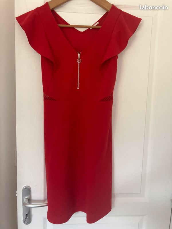 Robe rouge passion sexy (image 5)