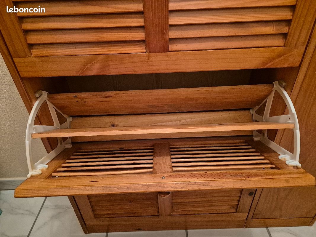 Meuble à chaussures, 3 abattants 1 porte (image 4)