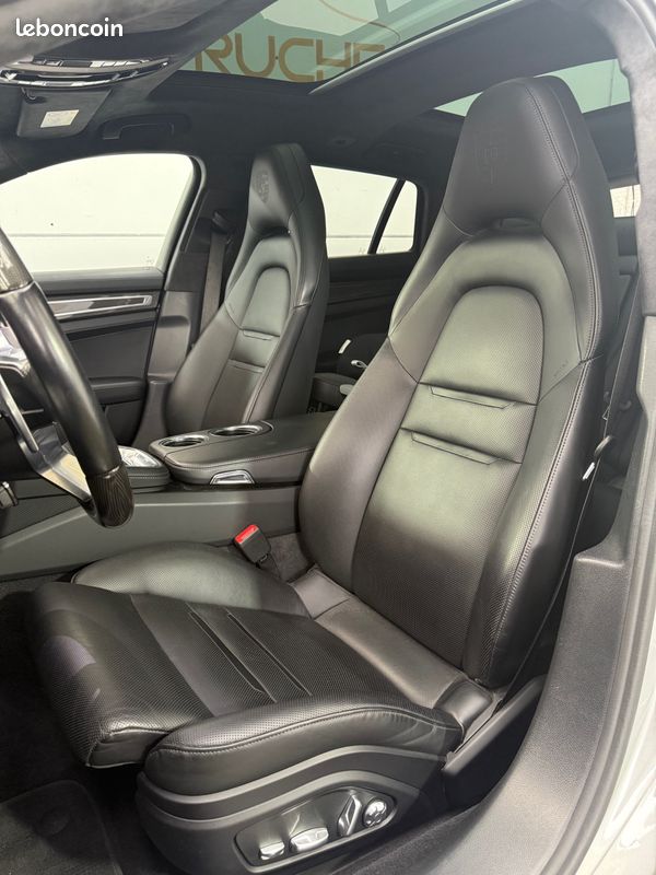 🟢Porsche Panamera 4 Sport Turismo 3.0 V6 330ch PDK / 87 178 kms / Suivi complet Porsche / Toit pano / 4 roues directrices / PASM / Pack carbone / … (image 11)