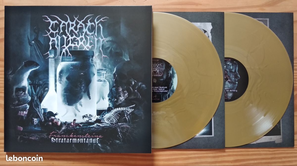 CARACH ANGREN - 2020 - Franckensteina Strataemontanus - 2LP 12'' - Gold (image 1)