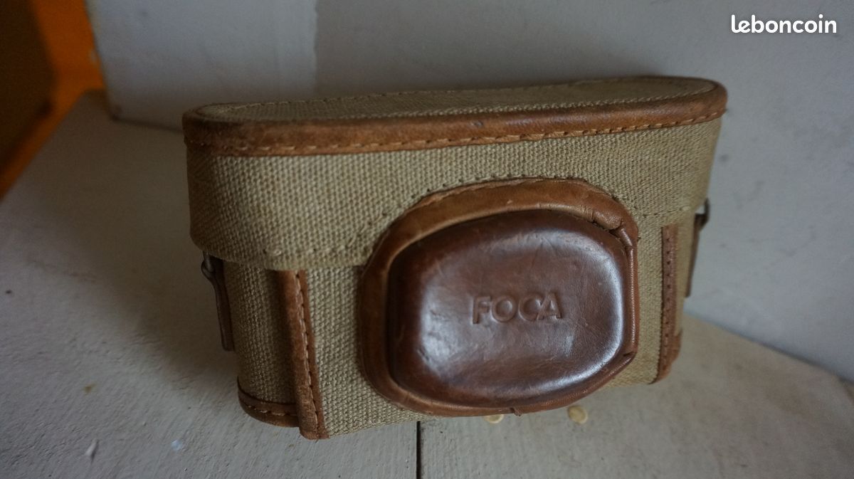 Foca, rare étui toile et cuir original 1947 aen bel état (image 7)