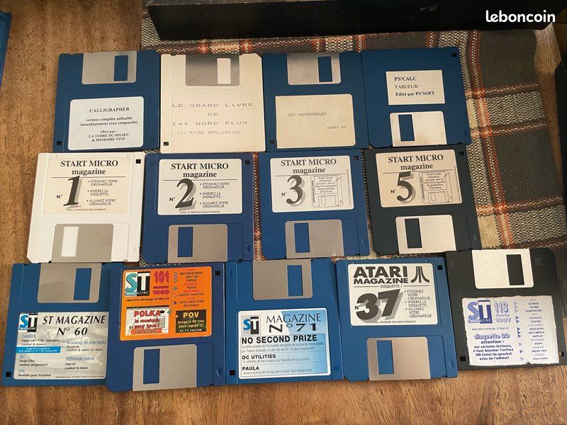 Lots de disquettes Dompubs Heim Verlag pour Atari ST