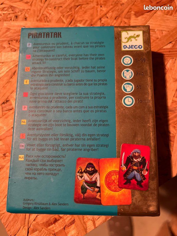 Jeu de société piratatak (image 2)