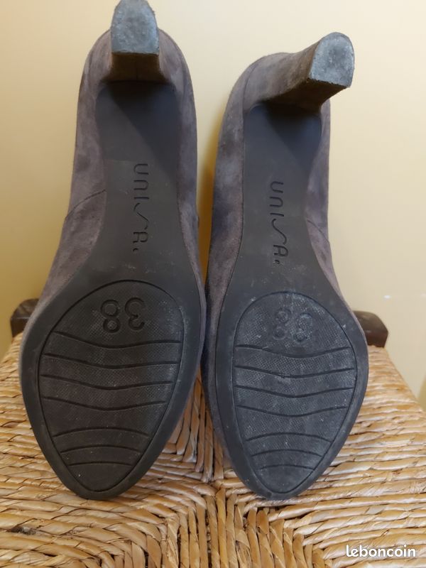 Mocassin cuir retourné (image 3)