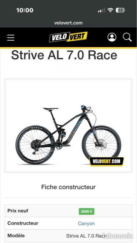 Canyon Strive AL 7.0 Race L (image 2)