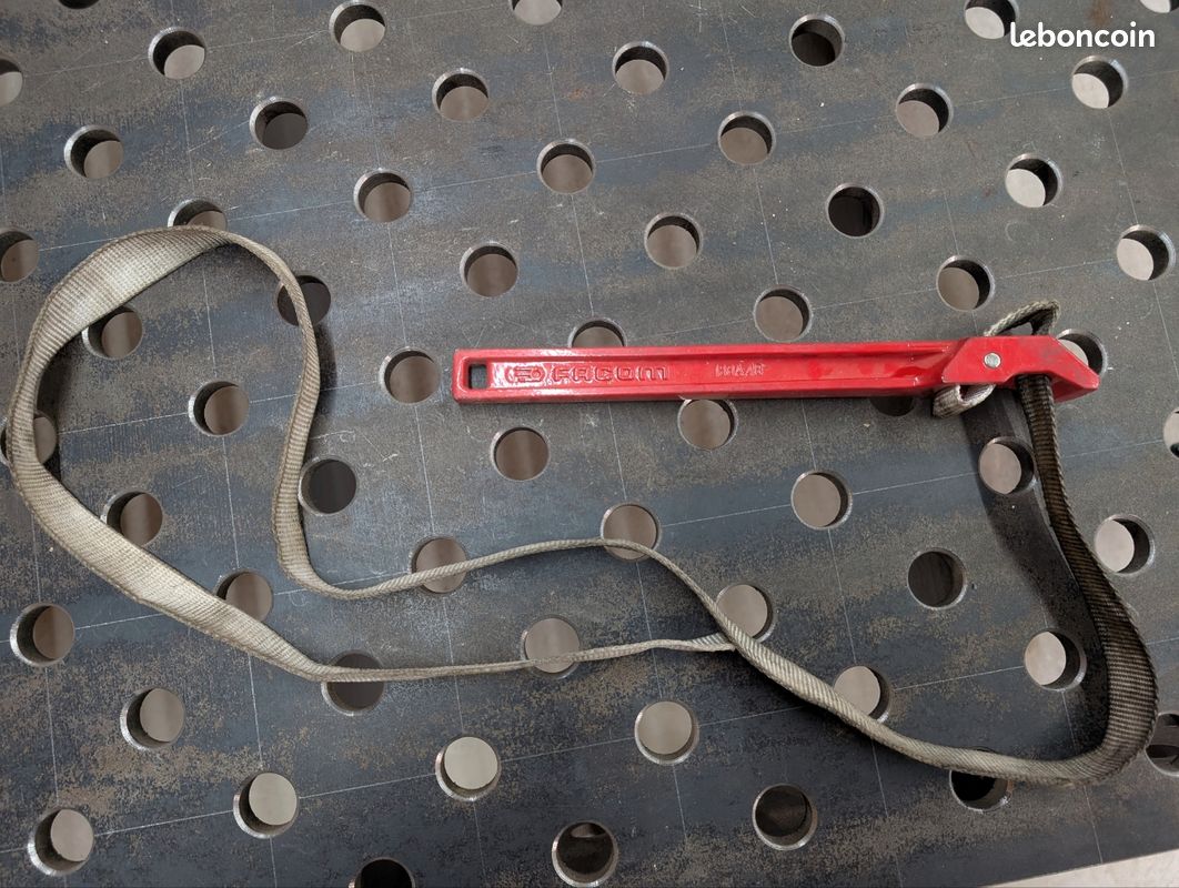 Clé à Sangle Nylon Facom 138A.30 – Outillage Pro, Prise Ferme Et Réglable