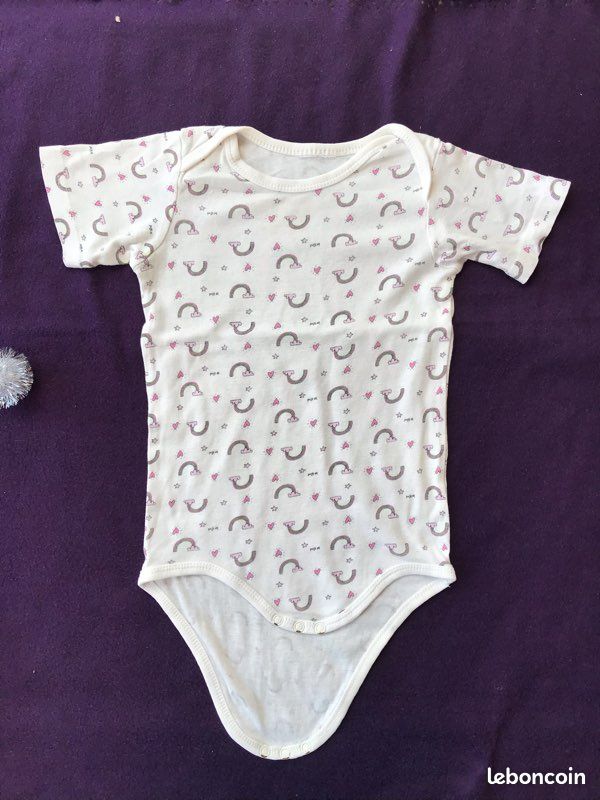 4 bodies coton biologique 3 ans (image 2)