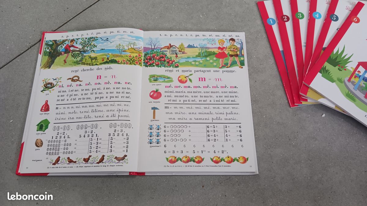 Livres méthodes livret boscher la journée des tout petits et 6 livres Boscher (image 2)