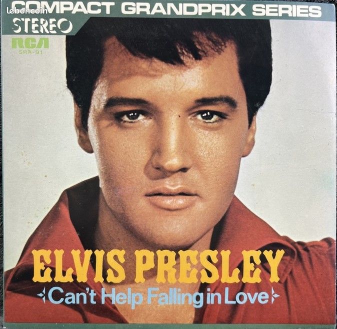 Elvis presley can't help falling in love EP compact 33 japonais 1971 RCA SRA 91 (image 1)