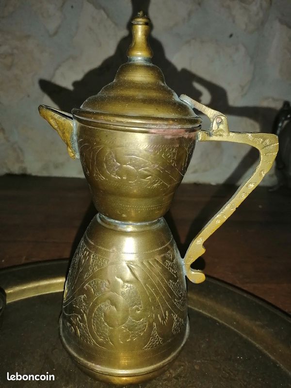 Service à thé marocain ancien XX eme (image 6)